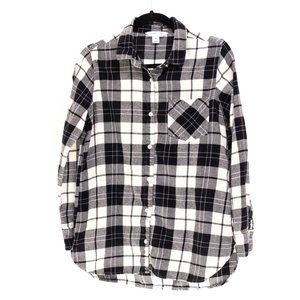 Old Navy Flannel Tunic Top